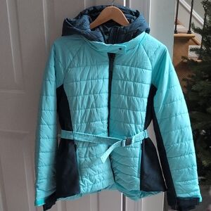 Swiss Alps Ladies Mixed Media Jacket. Size Large NWT